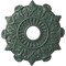 Ekena Millwork Preston Ceiling Medallion (Fits Canopies up to 4"), Hand-Painted Cloud Burst, 17 1/2"OD x 4"ID x 1"P CM17PRCBF - alternate 1